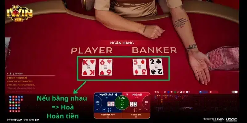 cá cược baccarat online iwin