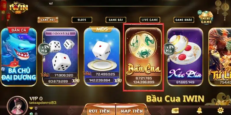 game bầu cua